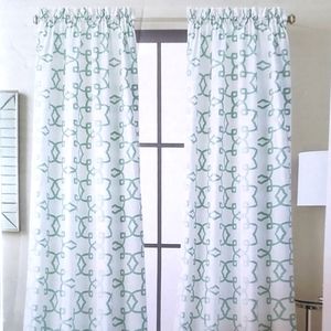 2 Bleeker & Main Rod Pocket Panels - Westfield NWT